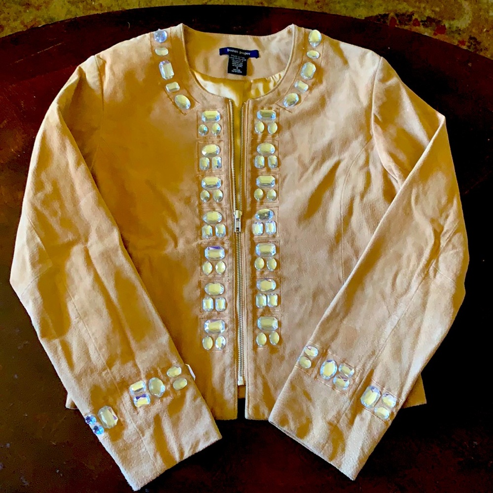 Boston Proper leather jacket